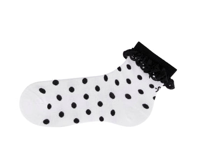Dibs Vog Socks - White/Black