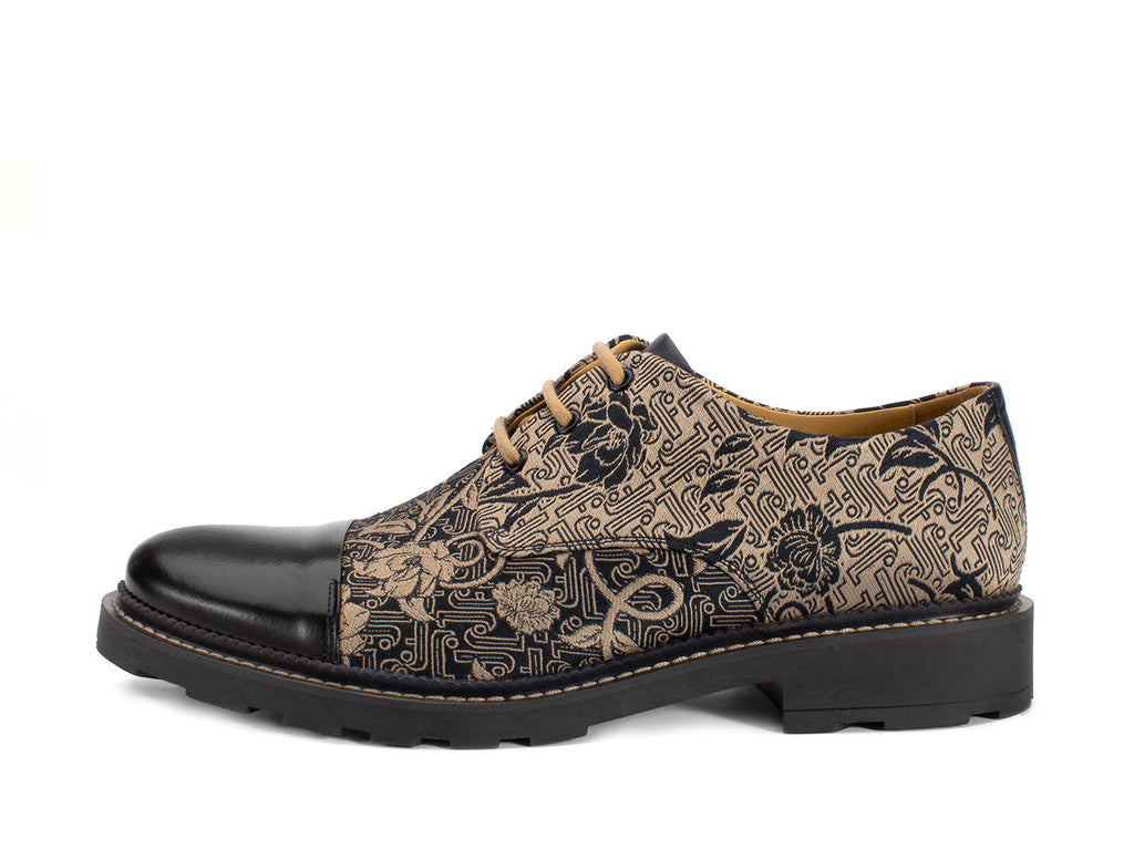 beige_black_jacquard - Outside