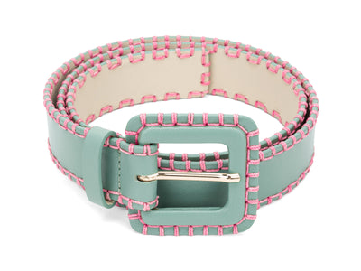 Welby Belt - Green/Pink