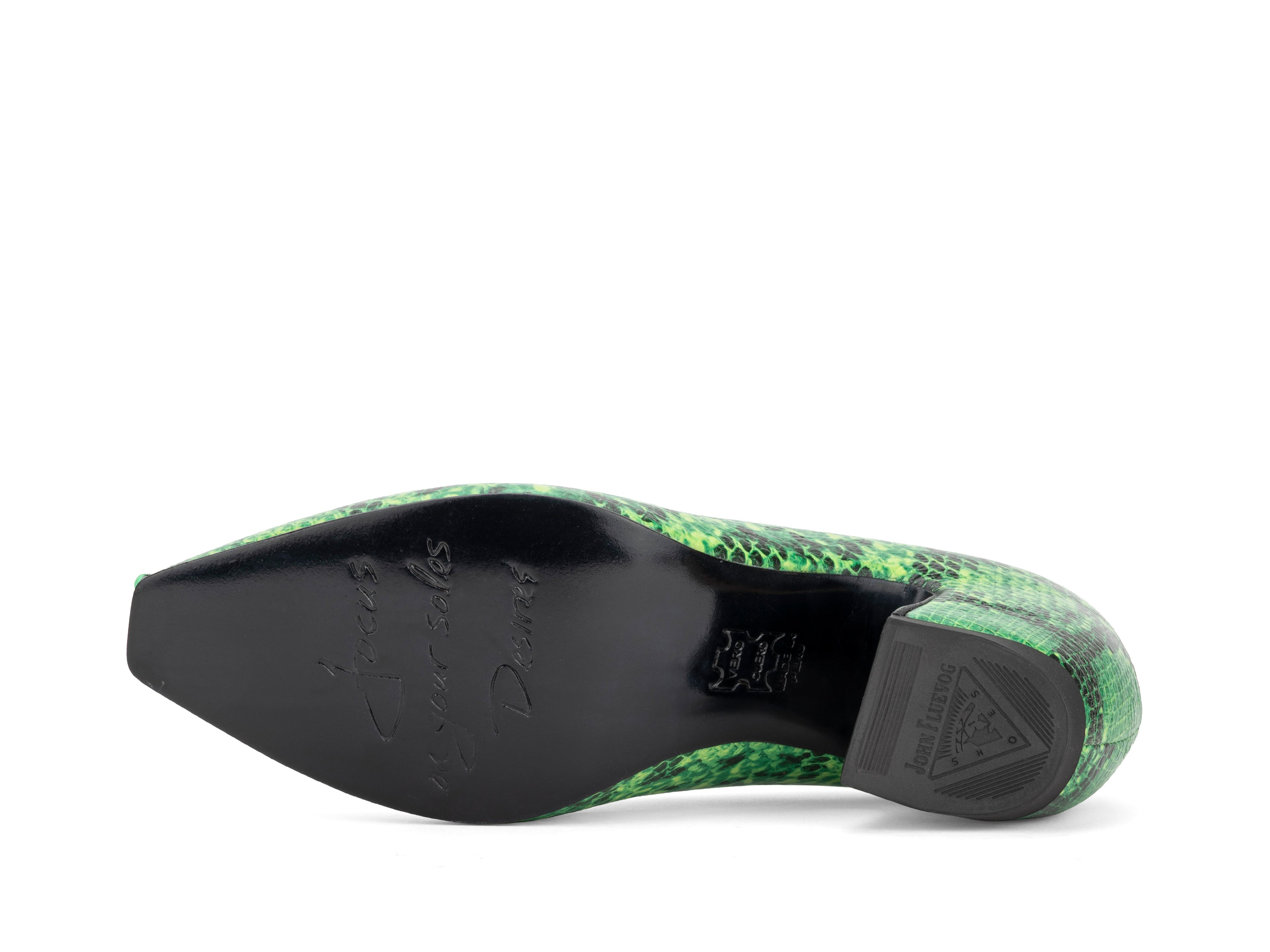 green - Sole View