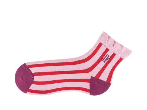 purple - Left Sock