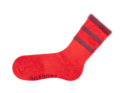 Yodi Vog Socks - Red/Burgundy