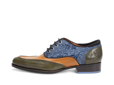 321 Chartres Street - JF Floral/Brown/Blue