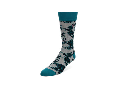 Xay Xay Vog Socks - Grey/Teal