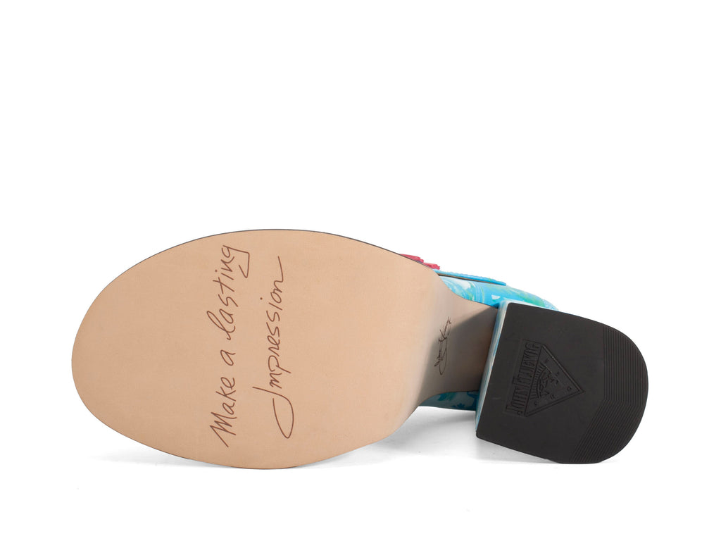 newsprint_green_blue - Sole