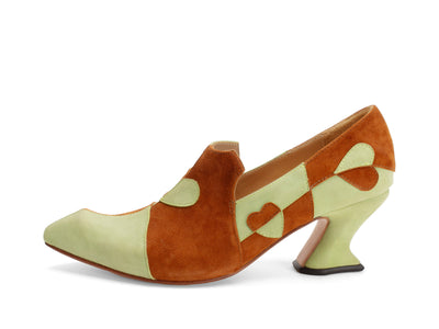 Kaija - Caramel/Light Green
