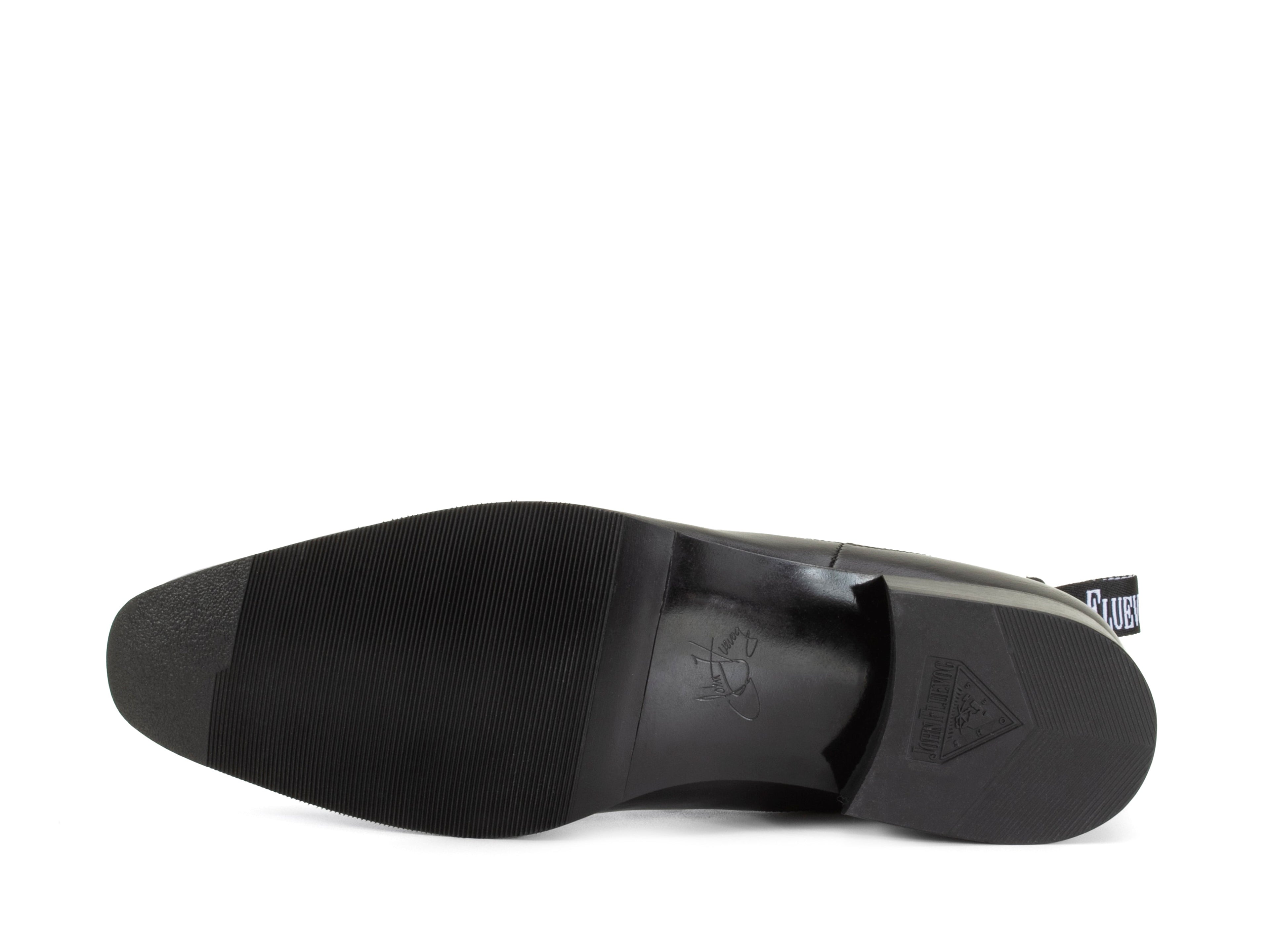 black_red_plaid - Sole View