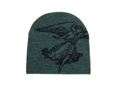 Angel Beanie - Teal Marle