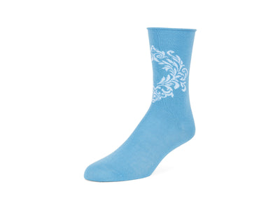 Poppy Vog Socks - Blue/White