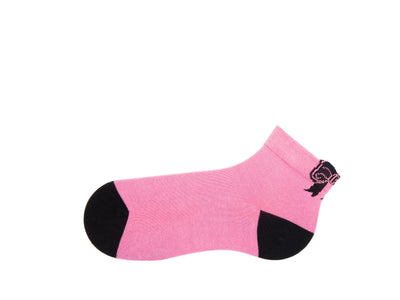 Pishi Vog Socks - Pink/Black