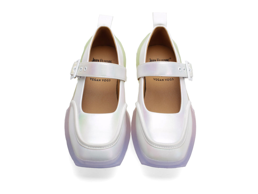 white_pink_green_vegan - Top