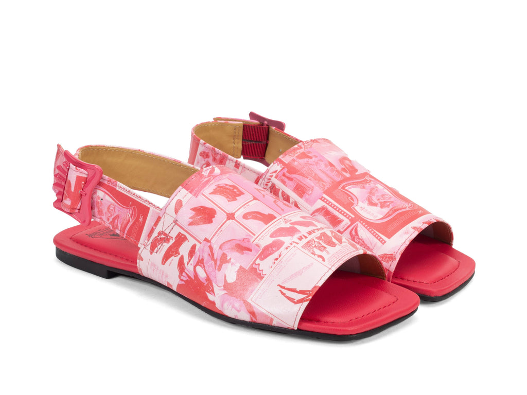 newsprint_pink_red - Front