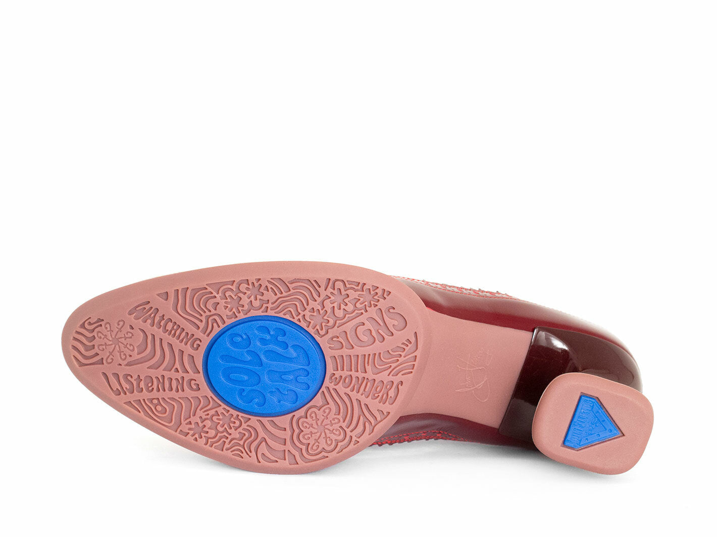 floral_burgundy - Sole