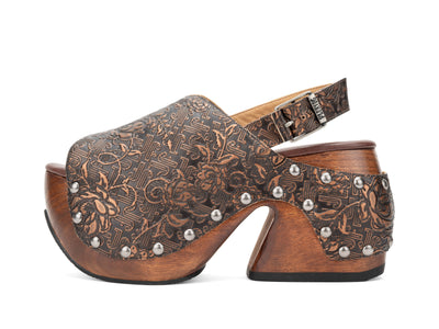 Slingback - Copper Emboss