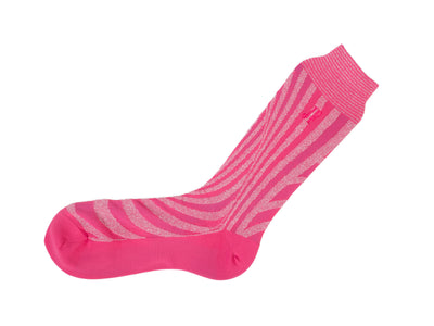 Ford Vog Socks - Fuchsia/Lurex