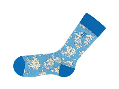 Xay Xay Vog Socks - Blue/Yellow