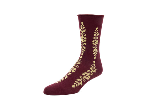 burgundy_green - Quarter View