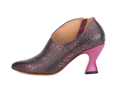 Edie - Plum Emboss