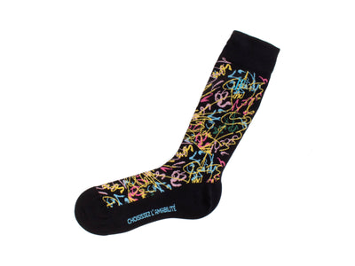 Juniper Vog Socks - Black/Multi