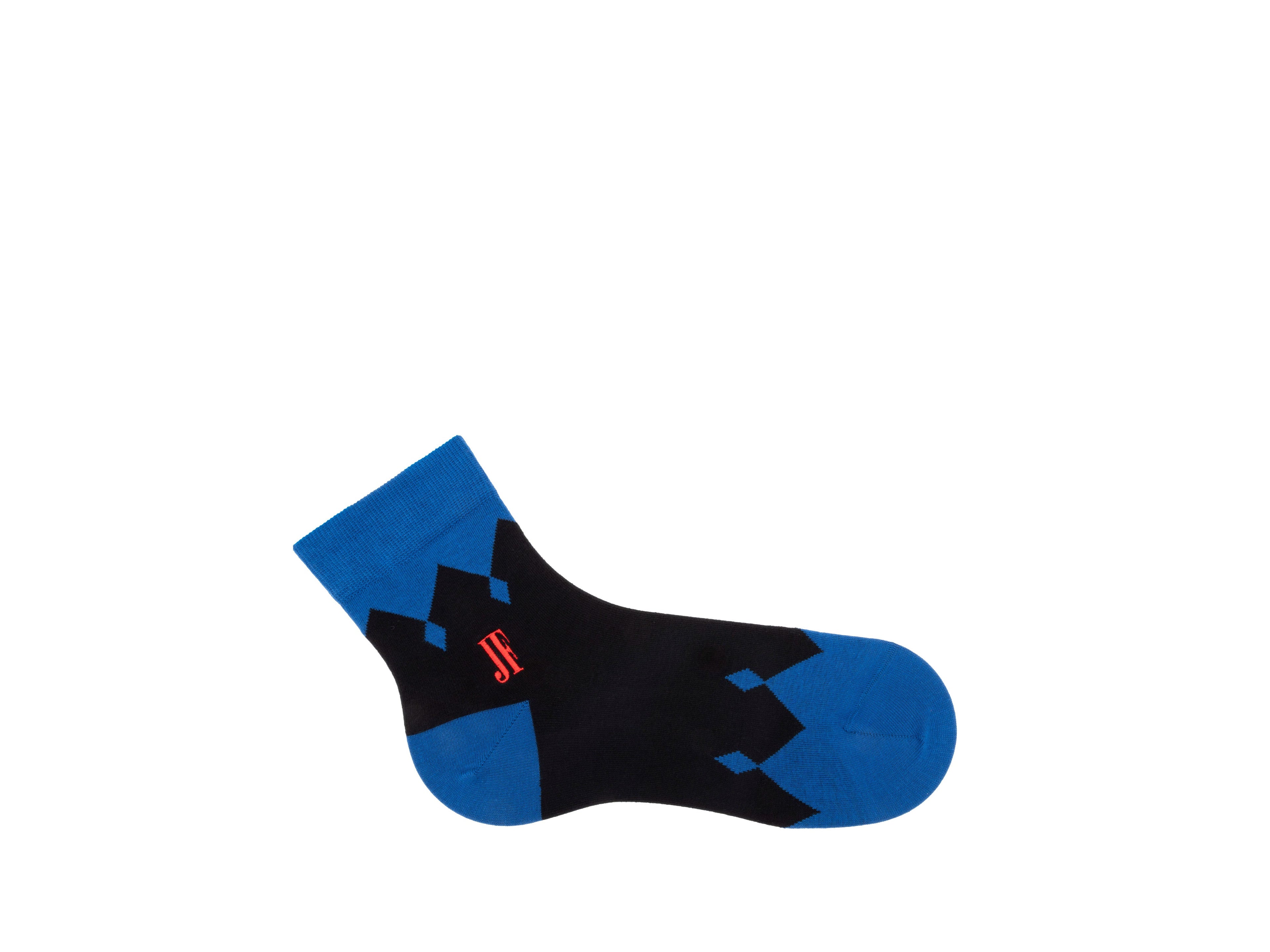 black_blue - Right Sock