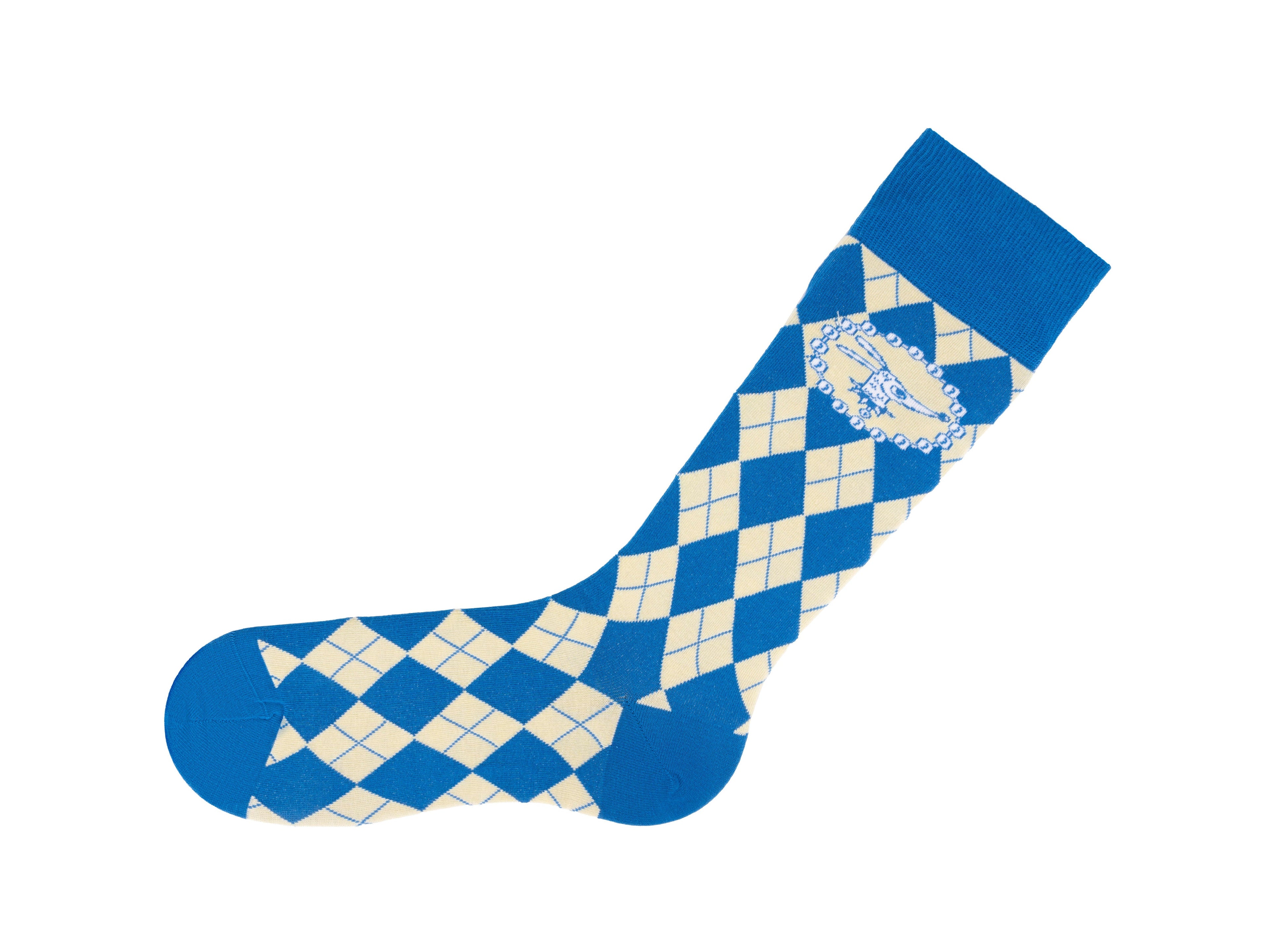 blue - Left Sock