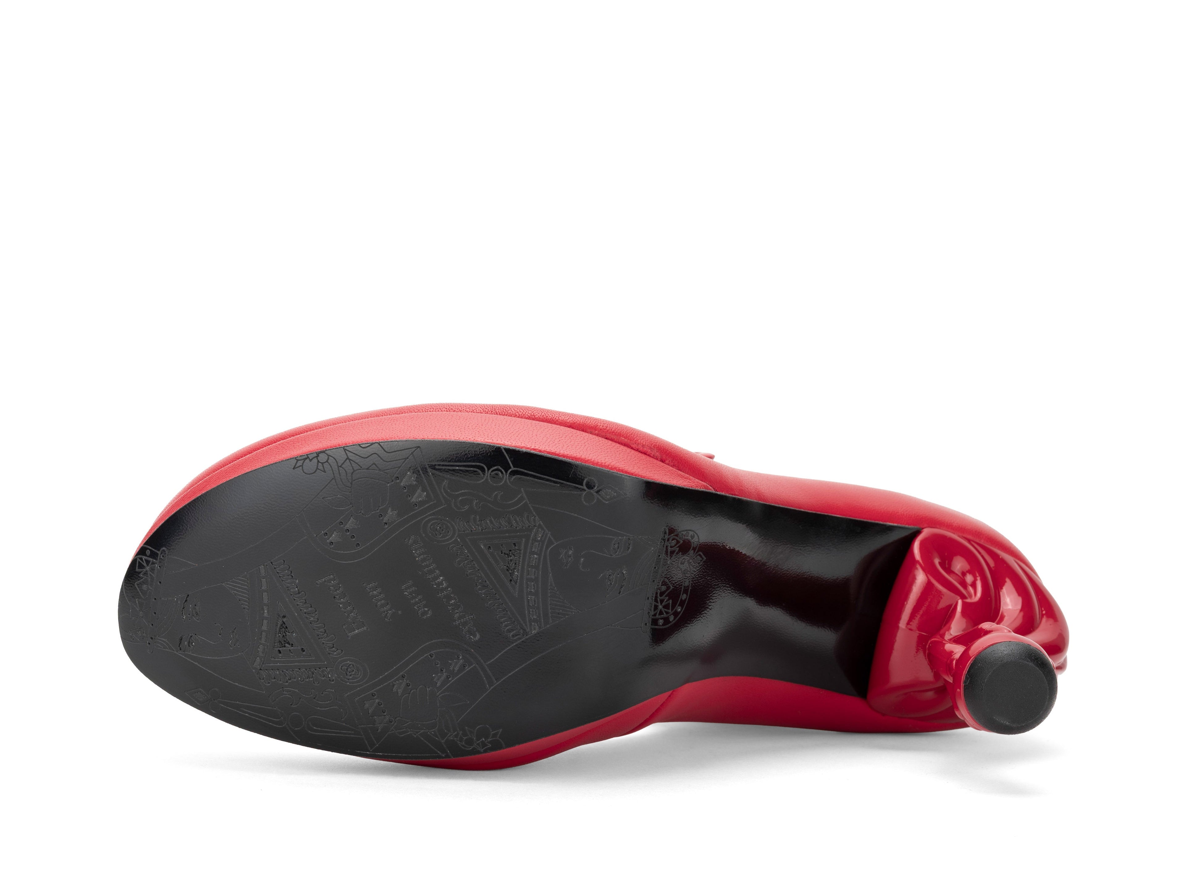 red - Sole View