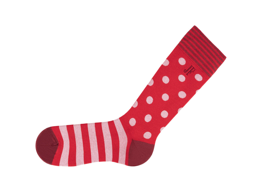 red - Left Sock