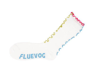 Layla Luna Socks (3-Pack) - White/Blue/Yellow