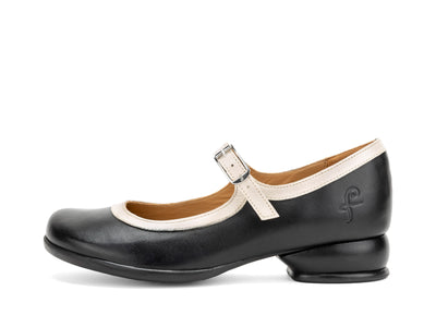 Tess - Black/Beige