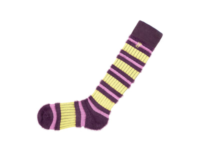 Selene Vog Socks - Green/Burgundy