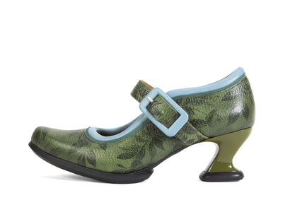 Leonora - Green Floral