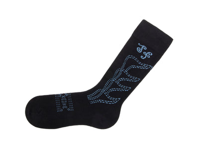 Indy Vog Socks - Black/Blue