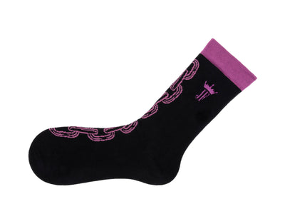 Chappie Vog Socks - Black/Purple