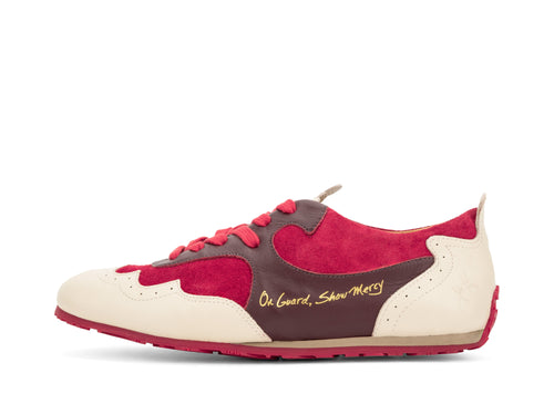 beige,red - Profile Outside View