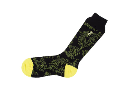 Xay Xay Vog Socks - Black/Yellow