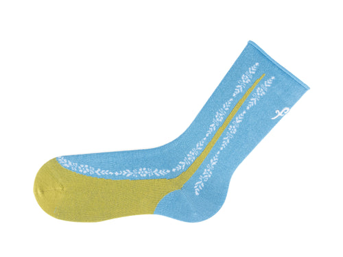 blue - Left Sock