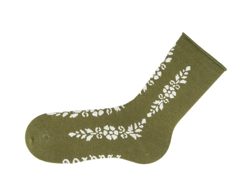 green - Left Sock