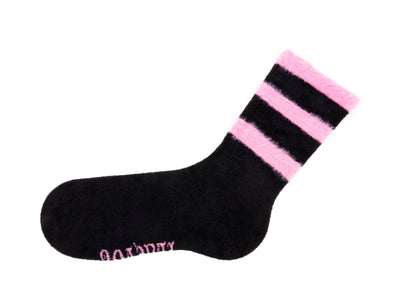 Yodi Vog Socks - Black/Pink