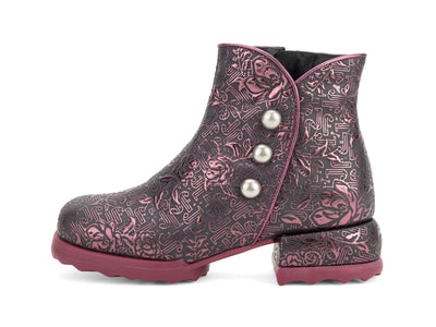 Penney - Plum JF Floral Emboss