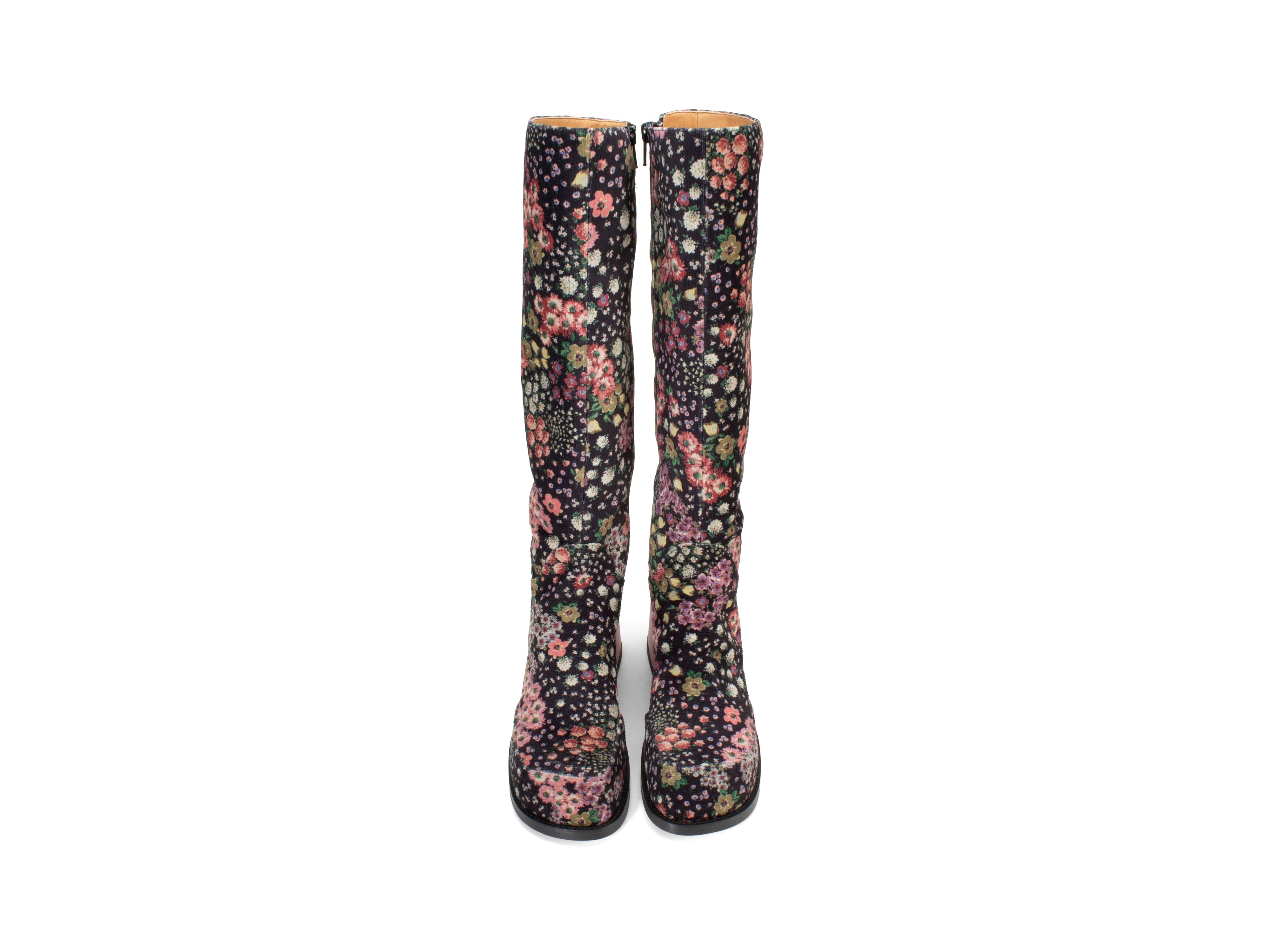 Andi - Black Floral – John Fluevog Shoes