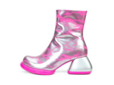 Haring - Metallic Silver/Pink