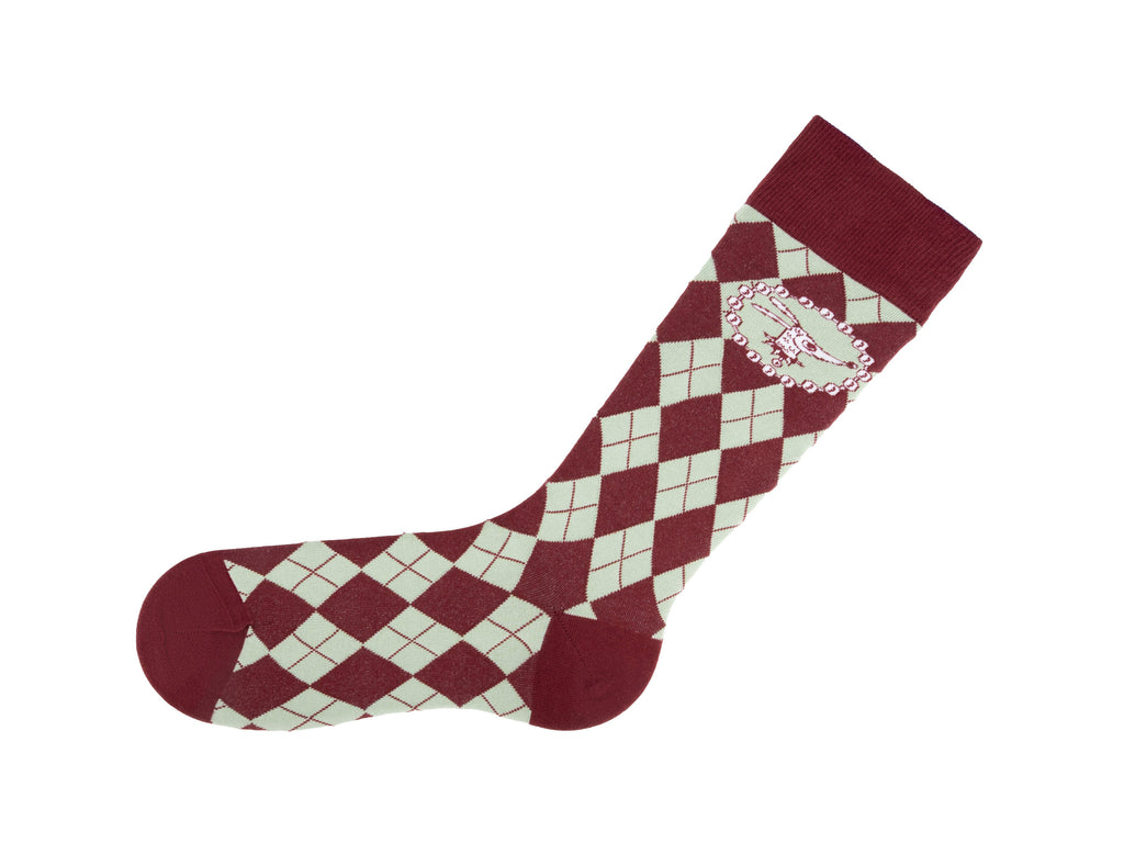 red - Left Sock