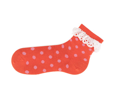 Dibs Vog Socks - Orange/Pink