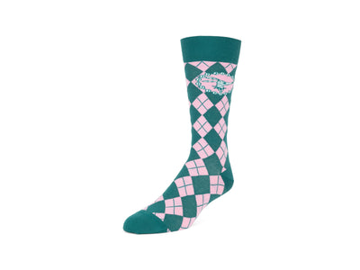 Eleven Vog Socks - Teal/Light Purple