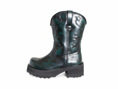 Ankle Cowboy - Green
