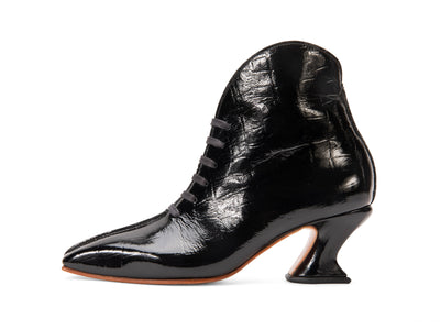 Glory - Patent Black Croc