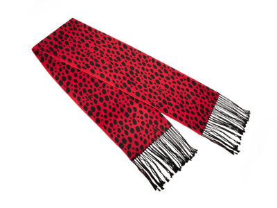 JF Dogo Dot Scarf - Red/Black