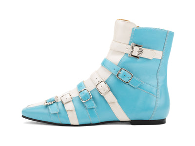 Alina - Blue/White