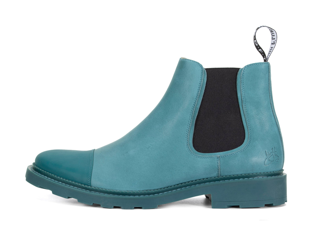 teal - Outside