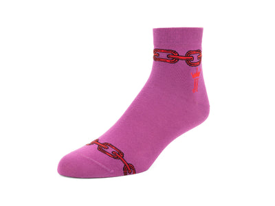 Purrsephone Vog Socks - Purple/Red